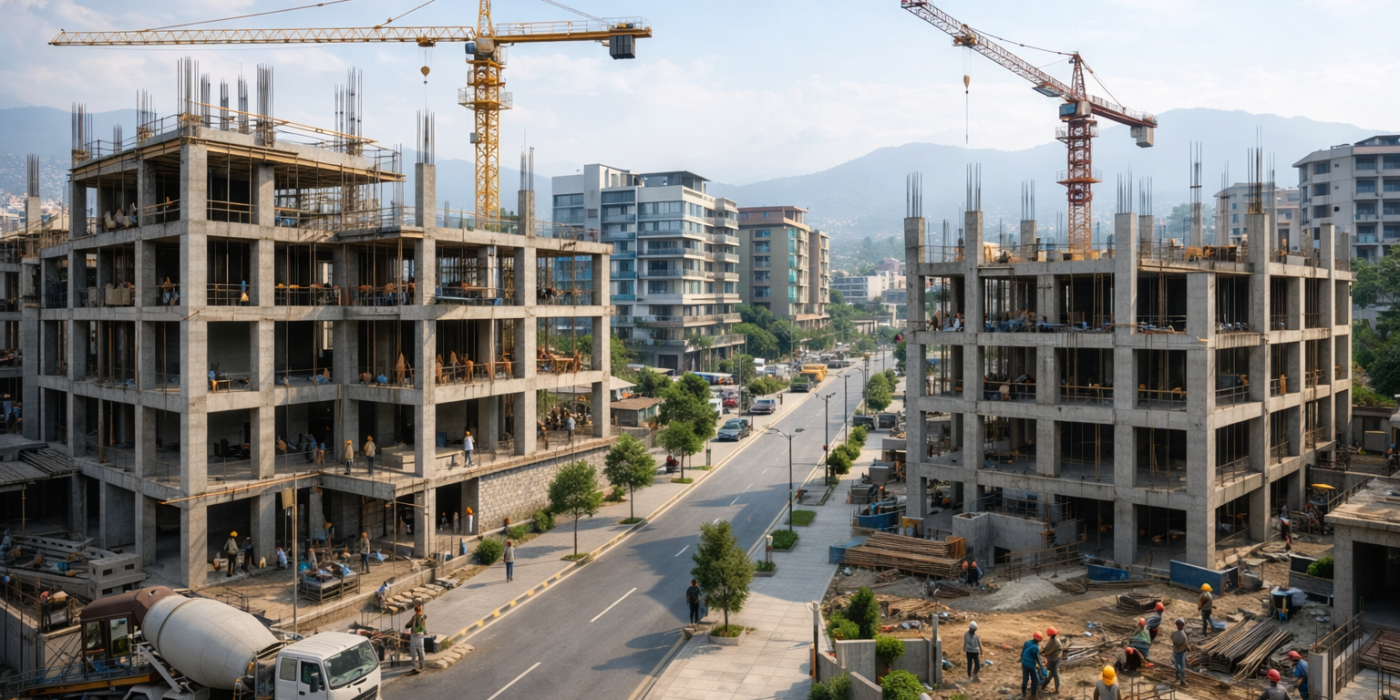 Modern residential and commercial construction trends in Nepal in 2026