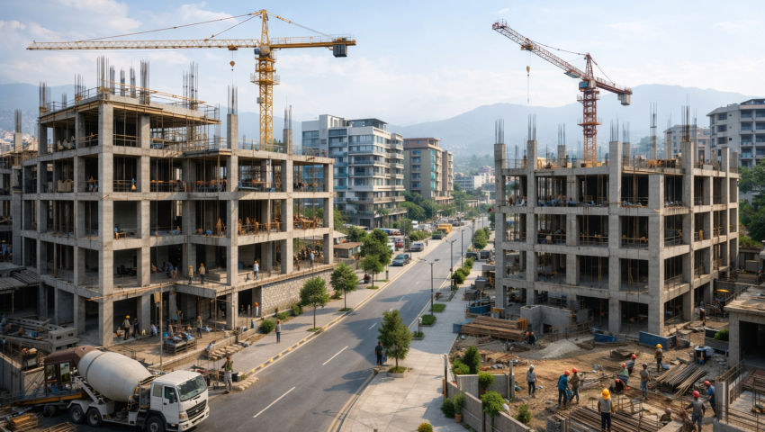 Modern residential and commercial construction trends in Nepal in 2026